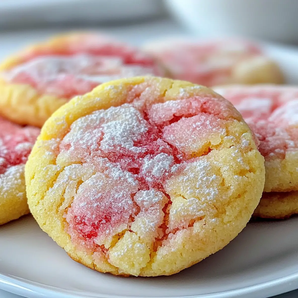 Sweet Strawberry Lemonade Cookies That Radiate Summer Joy