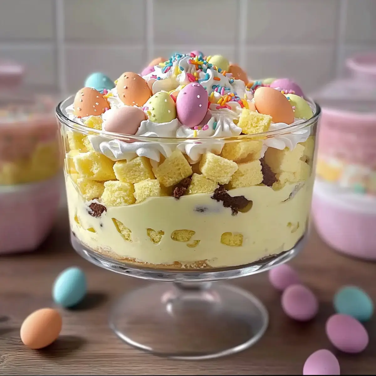 Easter Trifle Dessert: Colorful Layers of Spring Joy
